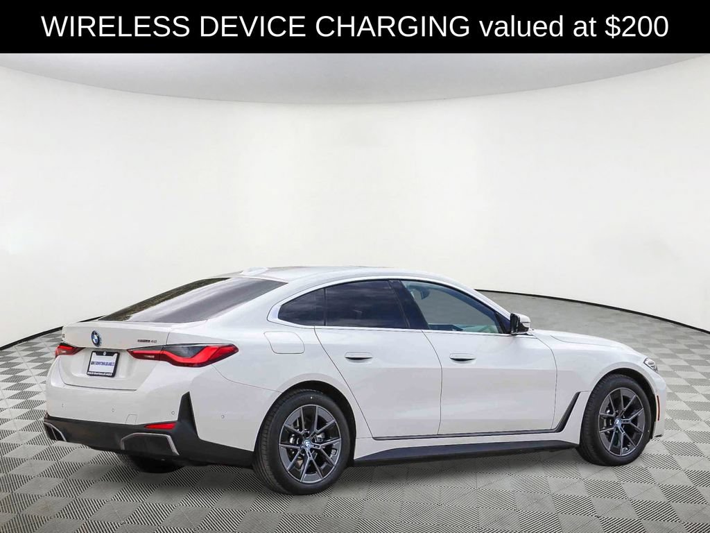 Certified 2023 BMW i4 eDrive40 w/ Parking Assistance Package RWD image 4