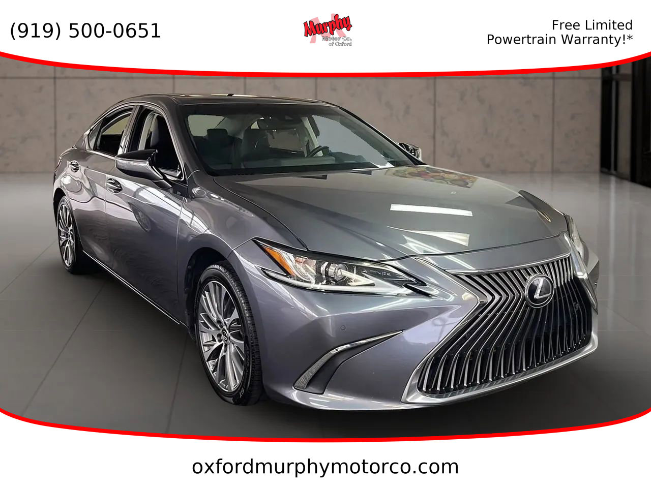 Used 2020 Lexus ES 350 w/ Premium Package image 1