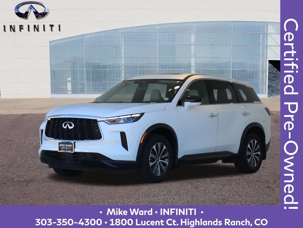 Certified 2025 INFINITI QX60 Pure w/ Cargo Package AWD/4WD image 1