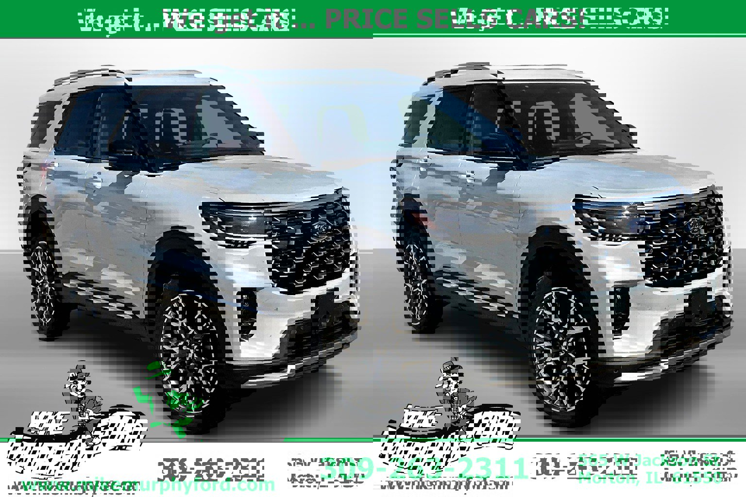 New 2025 Ford Explorer Platinum image 1