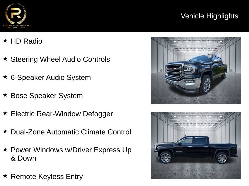 Used 2018 GMC Sierra 1500 SLT AWD/4WD image 19