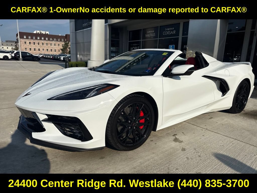 Used 2023 Chevrolet Corvette Stingray Preferred Conv w/ Z51 Performance Package RWD image 2