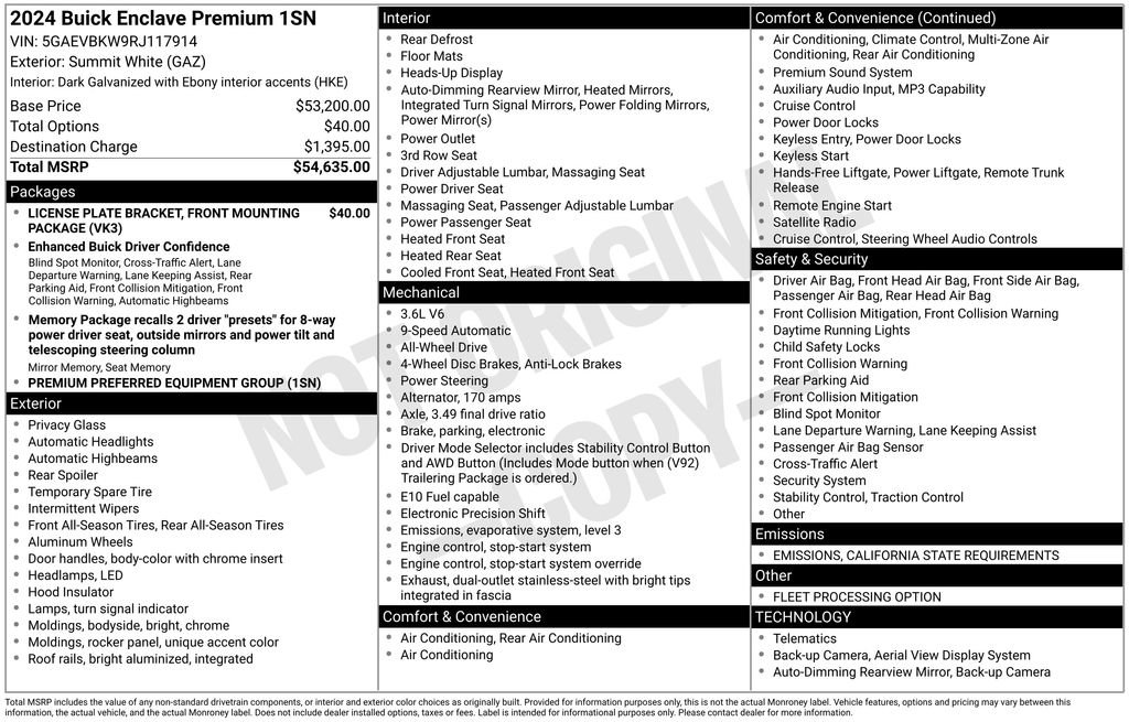 Used 2024 Buick Enclave Premium image 17