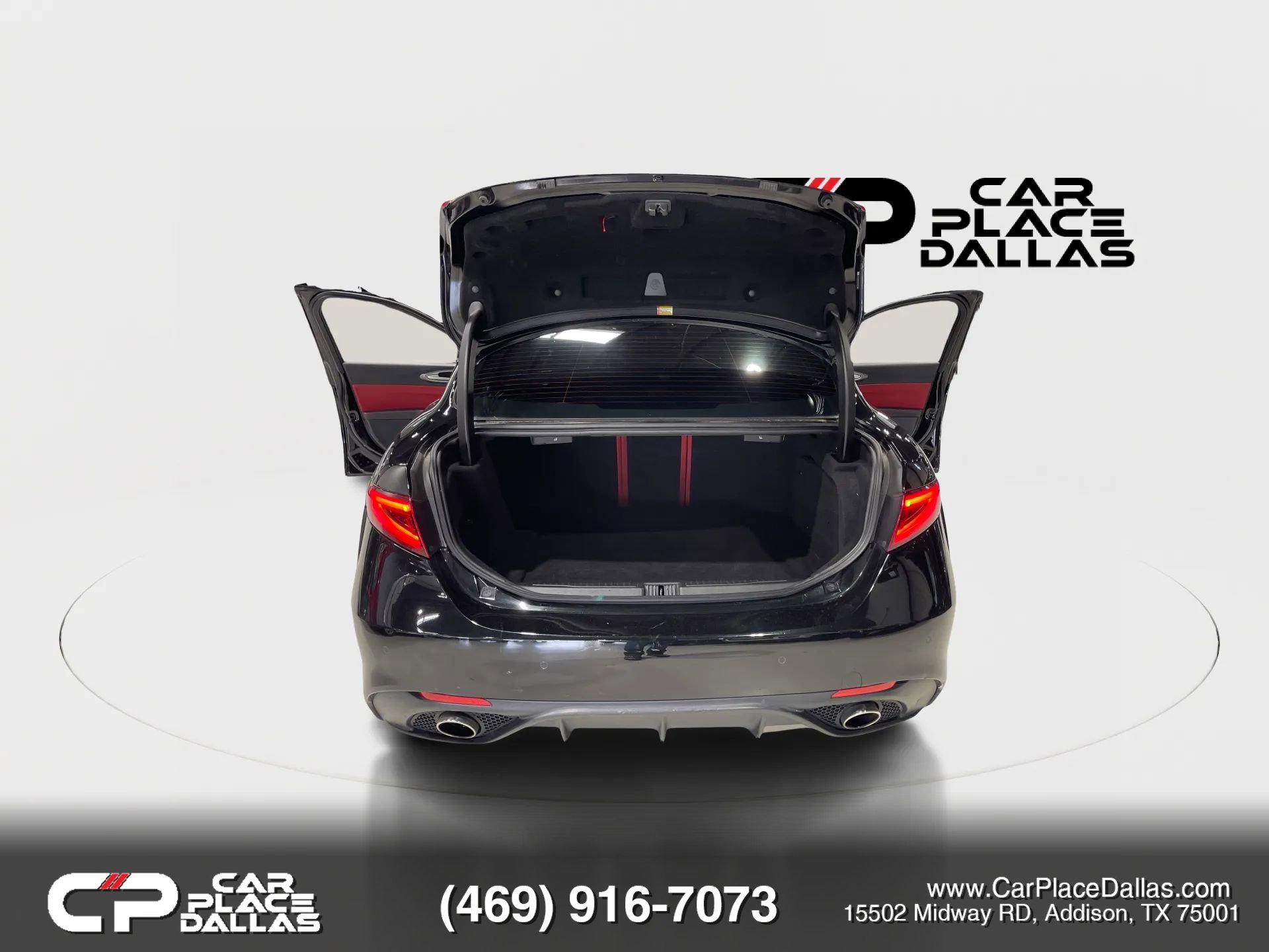 Used 2019 Alfa Romeo Giulia Ti Sport w/ Quick Order Package 22S Sport AWD/4WD image 38