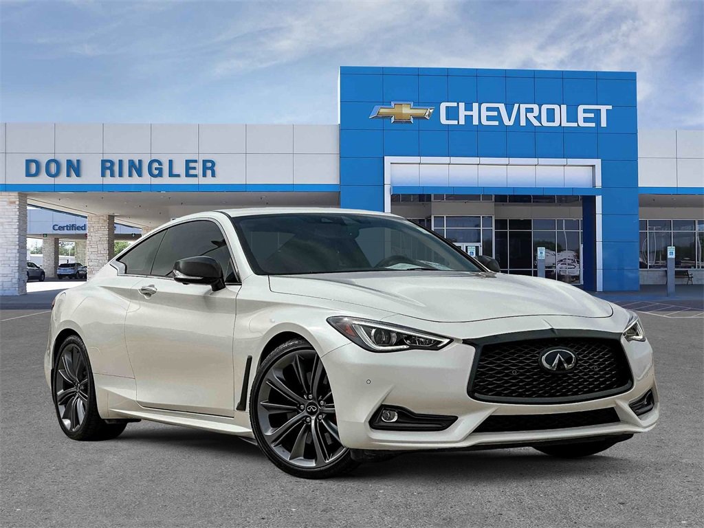 Used 2022 INFINITI Q60 Red Sport 400 w/ Carbon Fiber Package