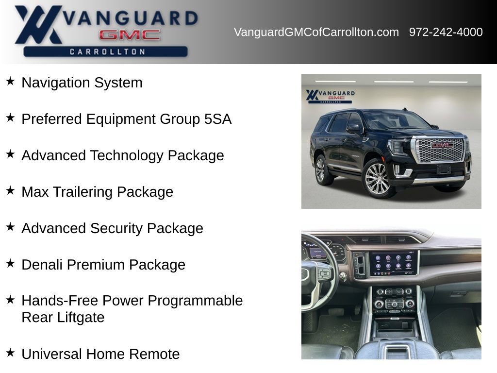Used 2021 GMC Yukon Denali w/ Denali Premium Package image 6