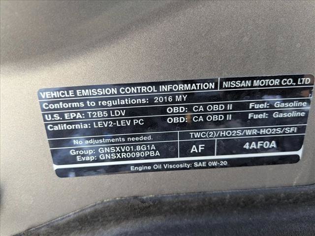 Used 2016 Nissan Sentra S FWD image 22