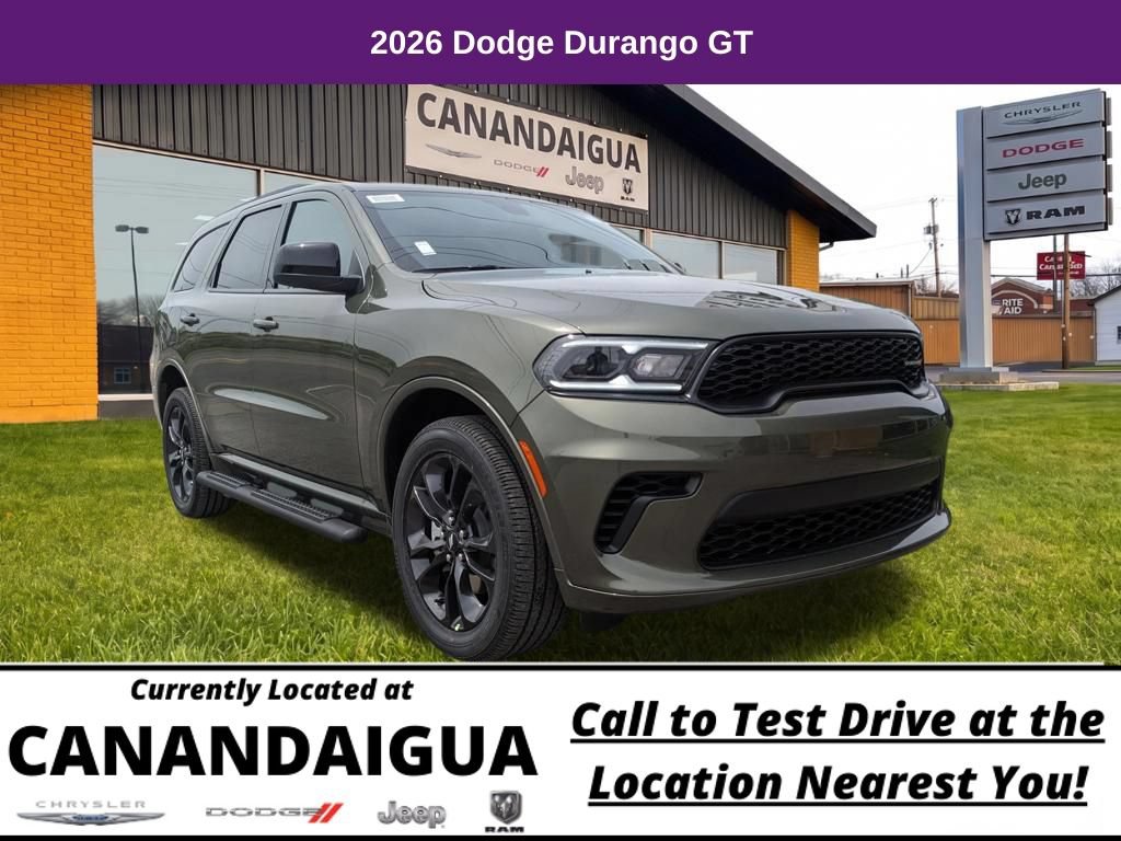 New 2026 Dodge Durango GT w/ Blacktop Package