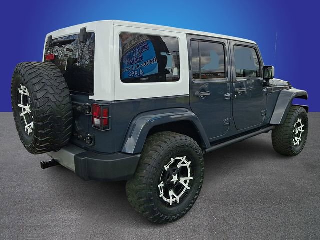 Used 2017 Jeep Wrangler Unlimited Sahara w/ Quick Order Package 24E Chief image 4