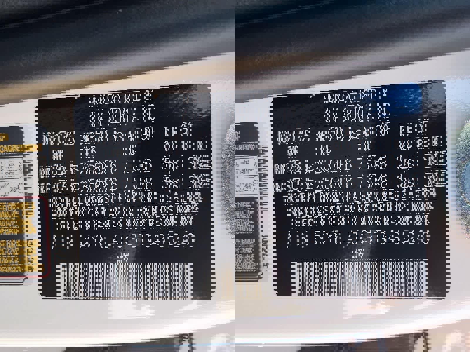 New 2026 Kia Sorento S w/ S Panoramic Sunroof Package FWD image 26