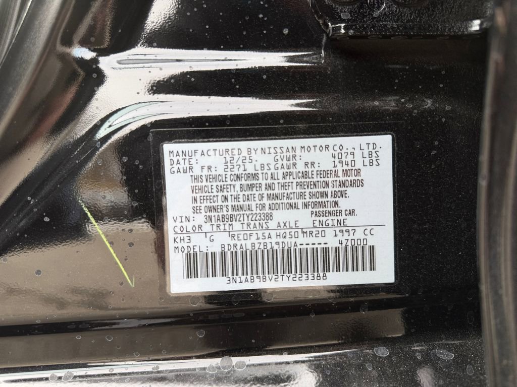 New 2026 Nissan Sentra S w/ Floor Mat Package FWD image 24