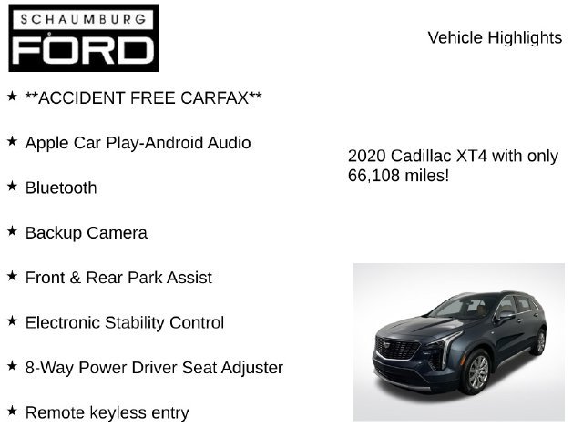Used 2020 Cadillac XT4 Premium Luxury w/ Sun And Sound Package AWD/4WD image 7