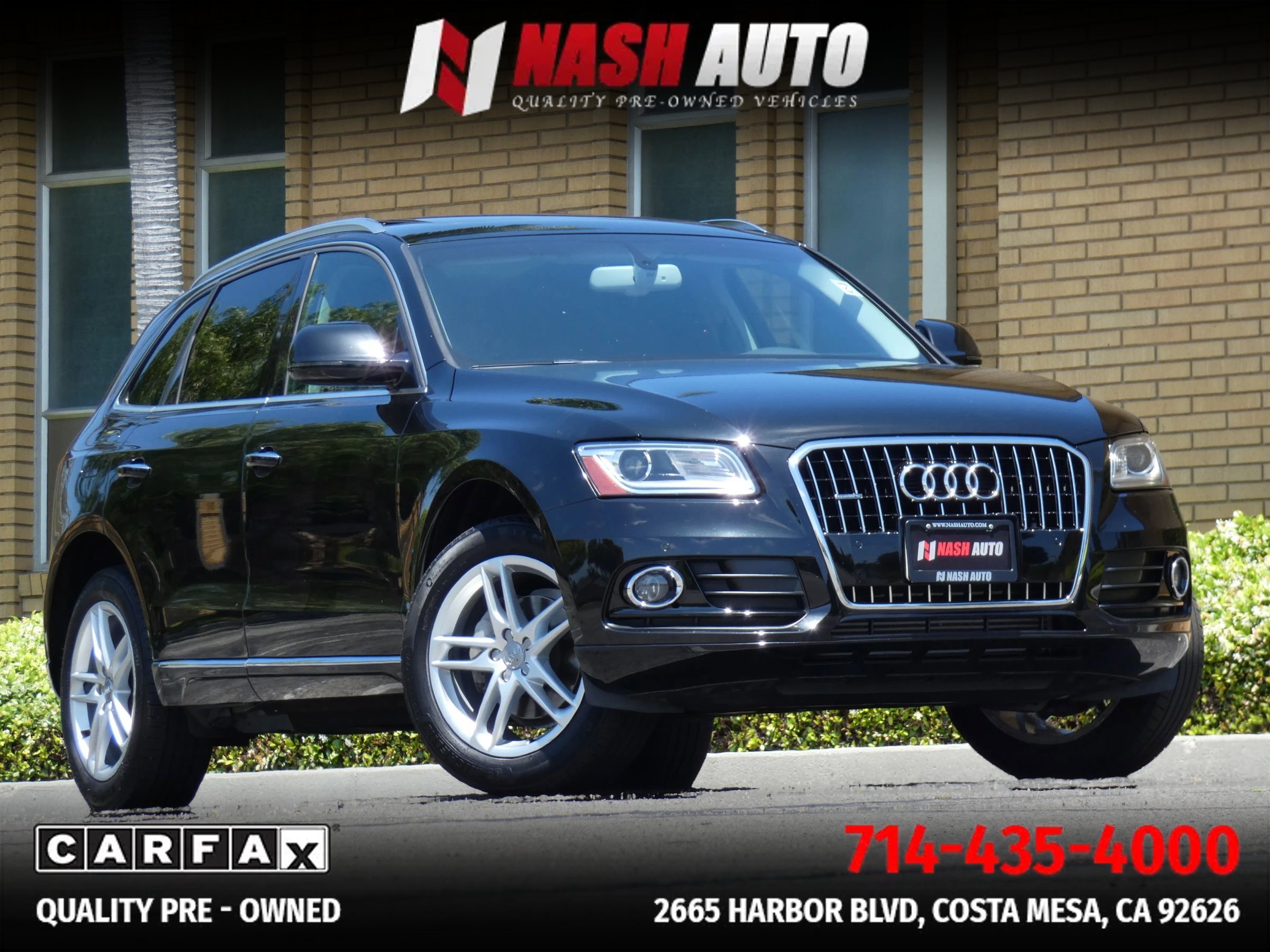 Used 2016 Audi Q5 2.0T Premium Plus w/ Technology Package AWD/4WD image 1