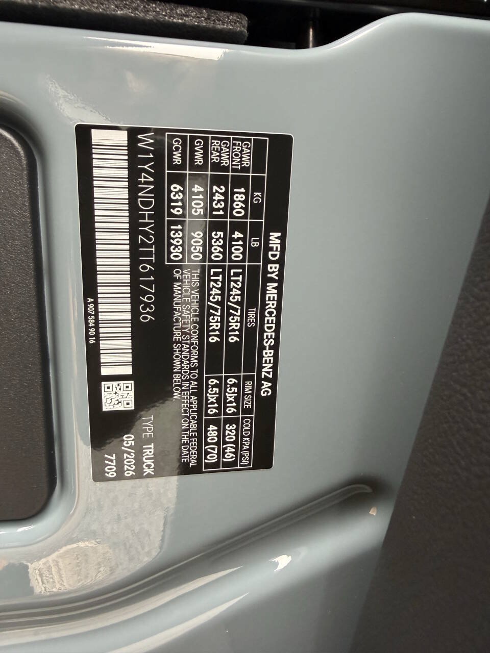 Used 2026 Mercedes-Benz Sprinter 2500 image 11