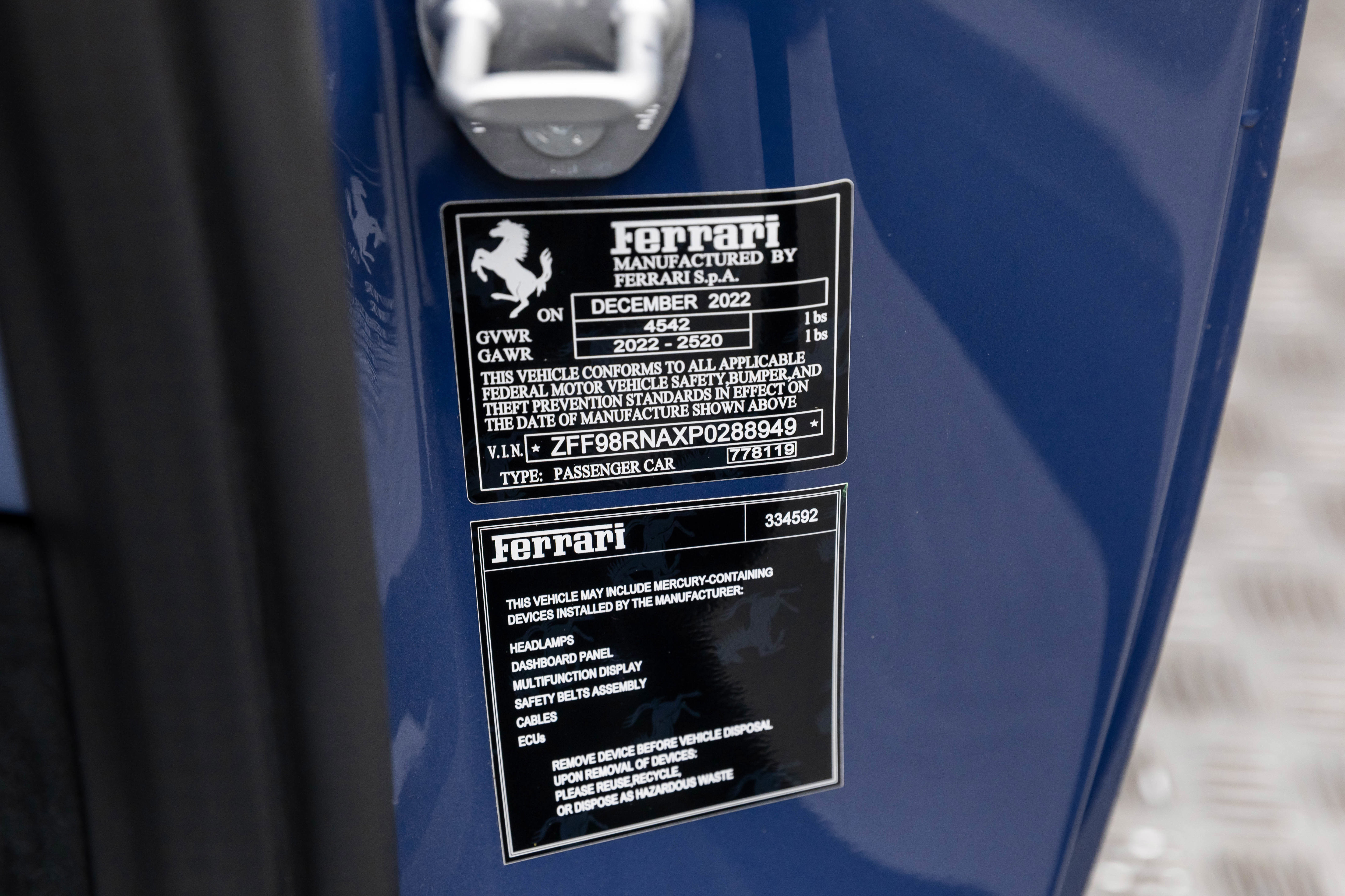 Certified 2023 Ferrari Roma image 20