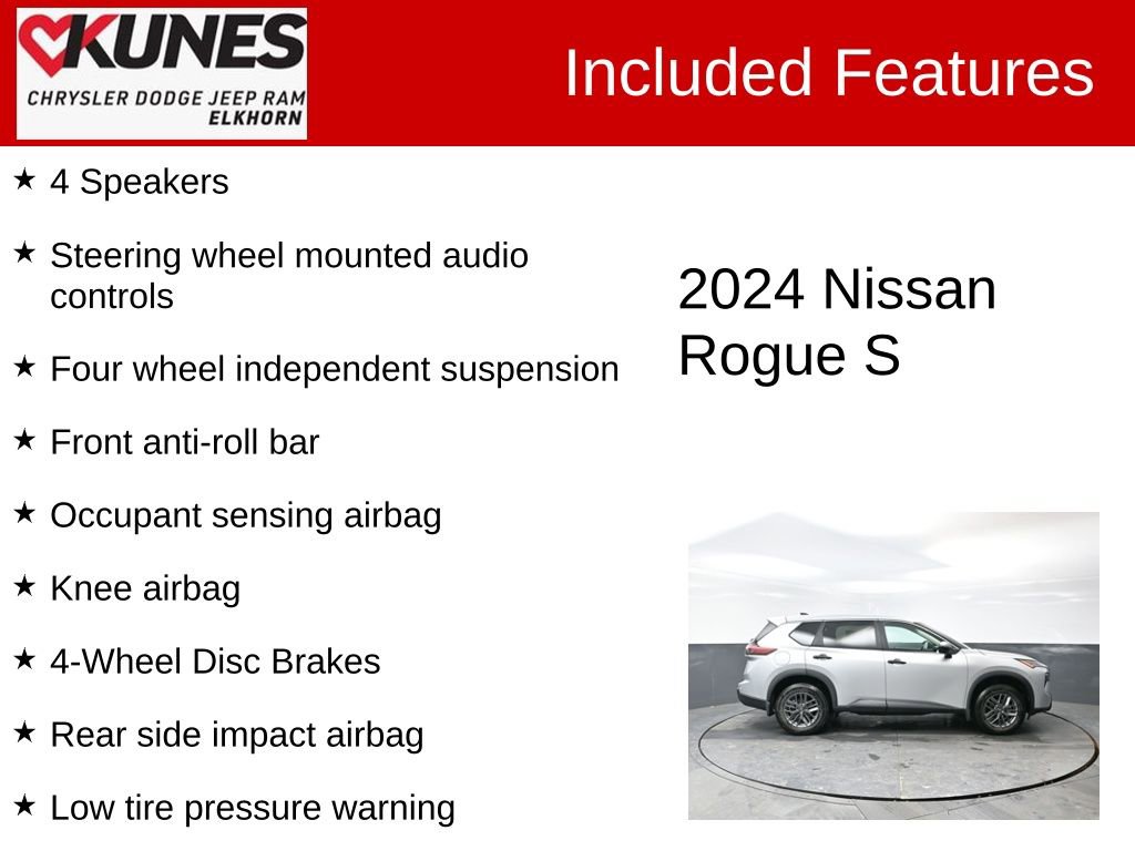 Used 2024 Nissan Rogue S image 3