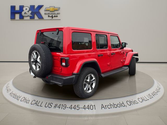 Used 2021 Jeep Wrangler Unlimited Sahara w/ Uconnect 4C Nav & Sound Group image 9