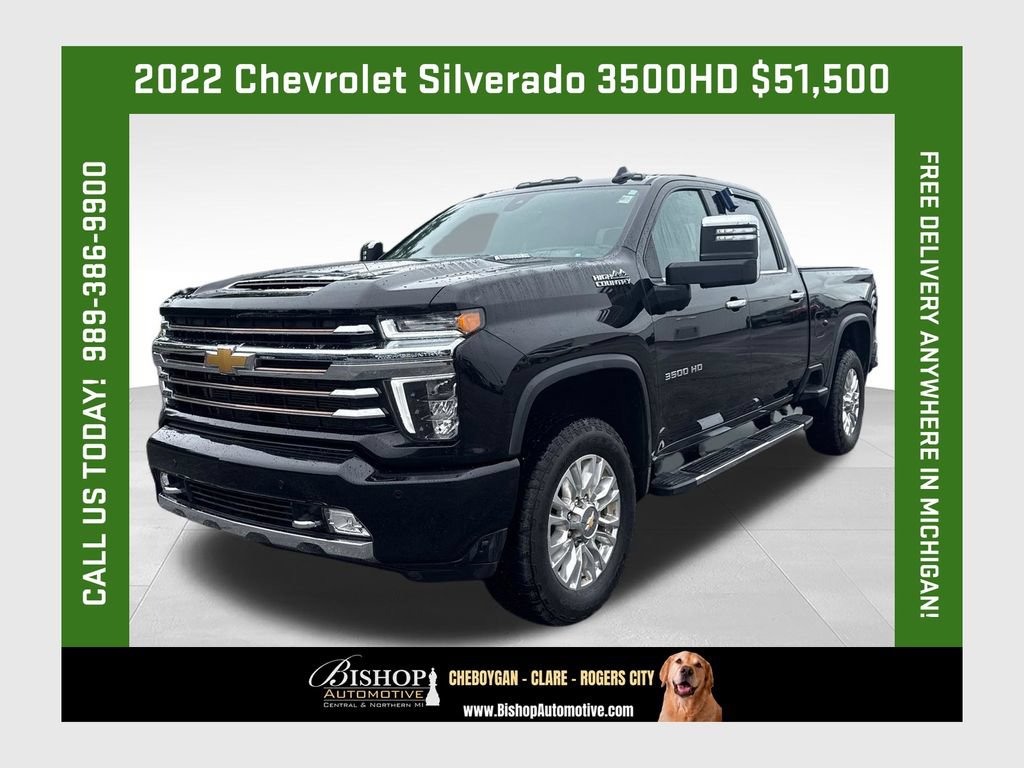 Used 2022 Chevrolet Silverado 3500 High Country w/ Z71 Off-Road Package
