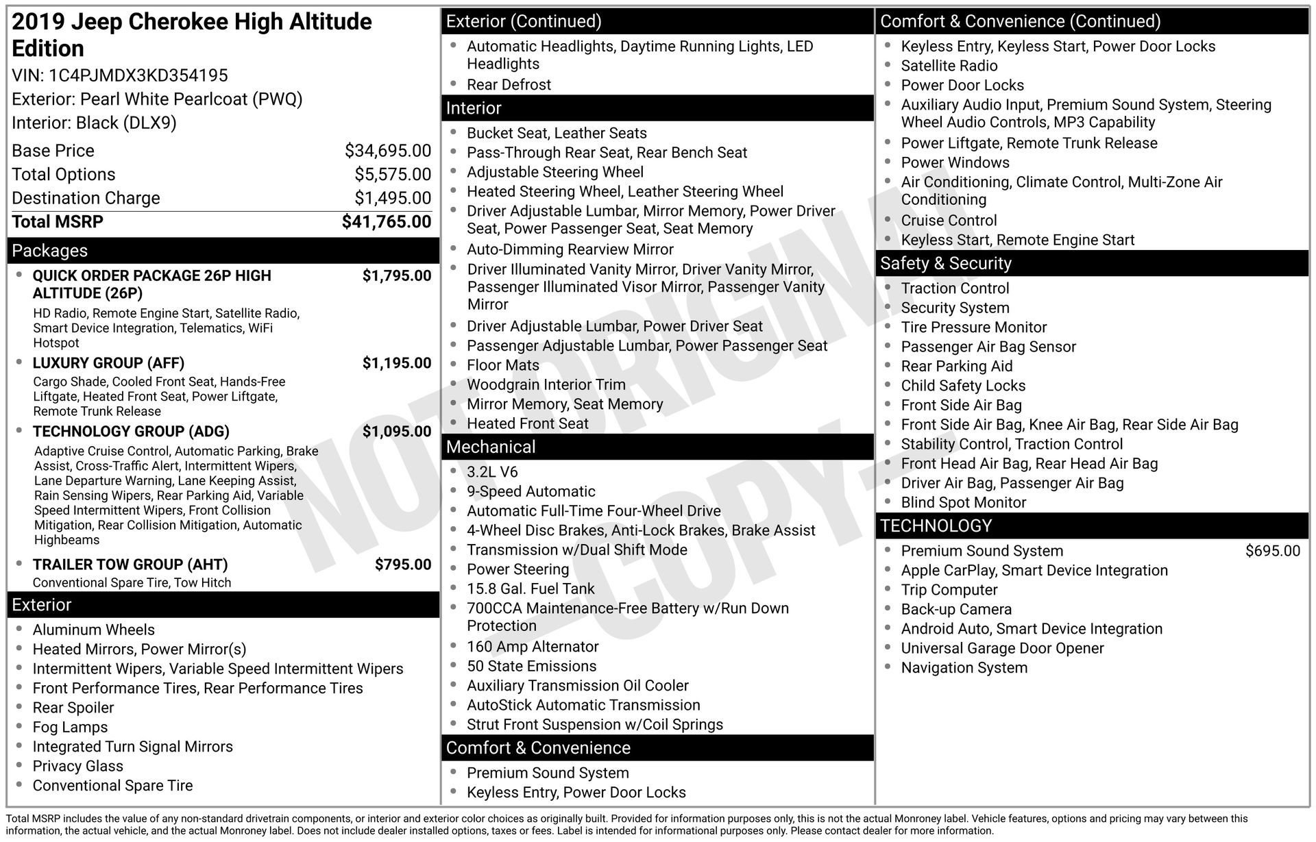 Used 2019 Jeep Cherokee High Altitude image 44