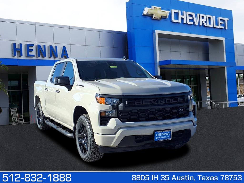 New 2026 Chevrolet Silverado 1500 Custom w/ Turbomax Blackout Package