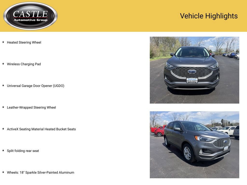 Used 2023 Ford Edge SEL w/ Convenience Package AWD/4WD image 7