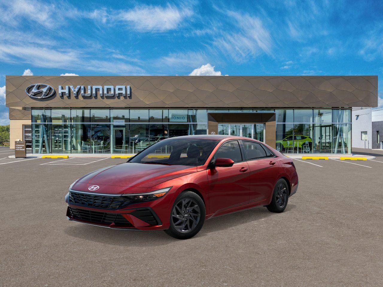 New 2025 Hyundai Elantra Blue