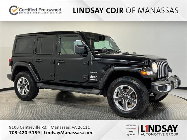Certified 2022 Jeep Wrangler Unlimited Sahara w/ Cold Weather Group