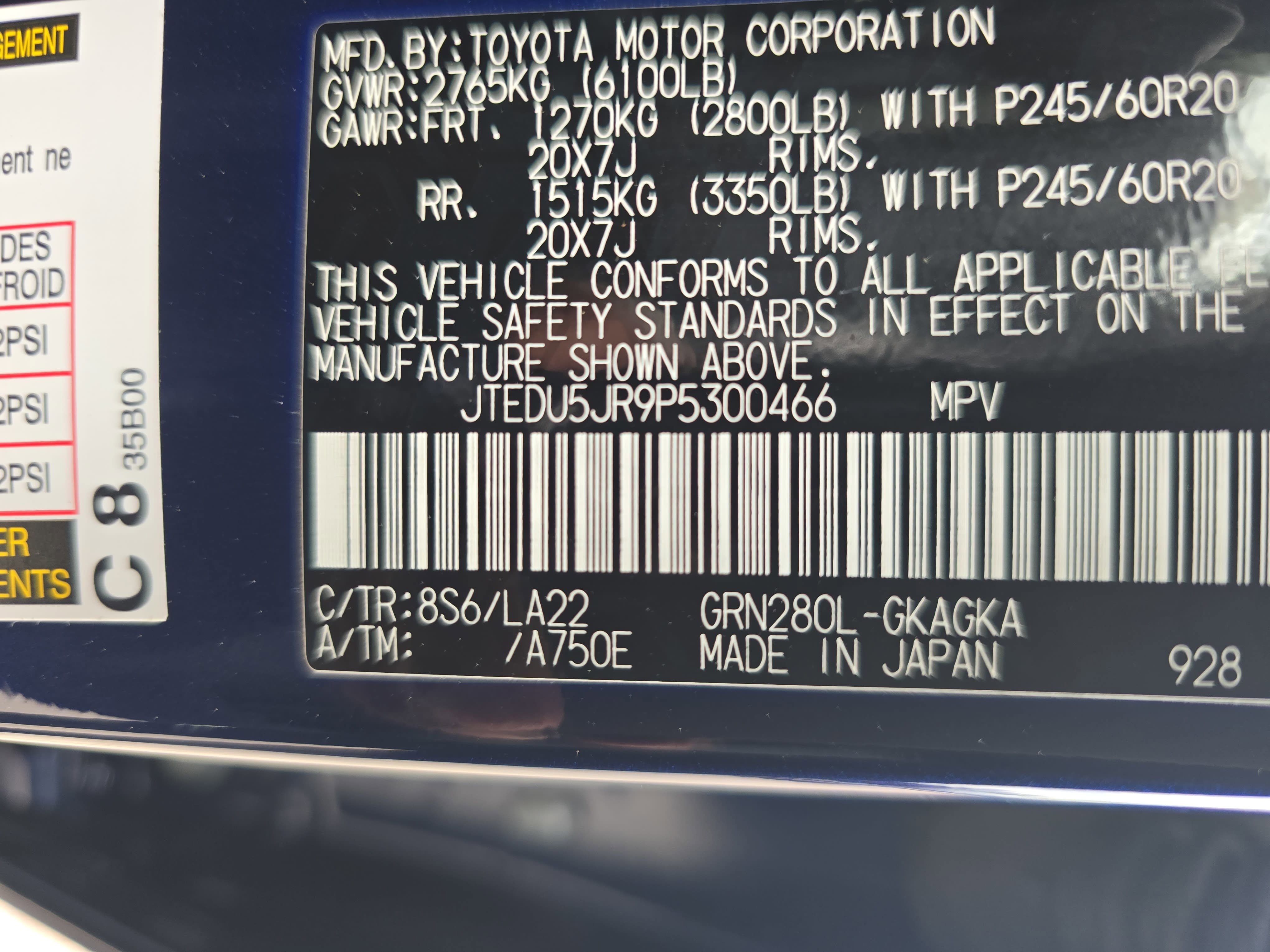 Used 2023 Toyota 4Runner Limited RWD image 39