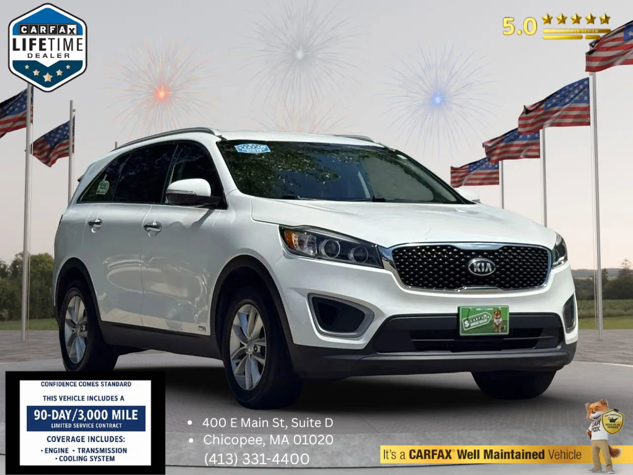 Used 2017 Kia Sorento LX Sport Utility 4D w/ LX Convenience Package