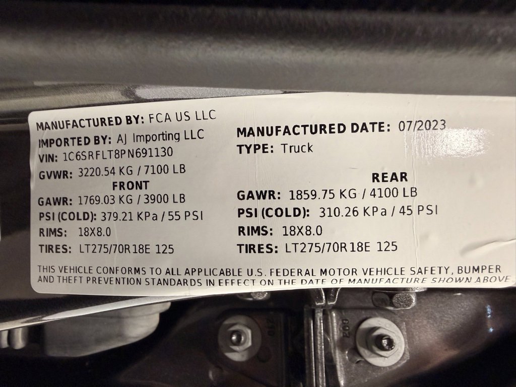 Used 2023 RAM 1500 Rebel w/ Rebel Level 1 Equipment Group image 32