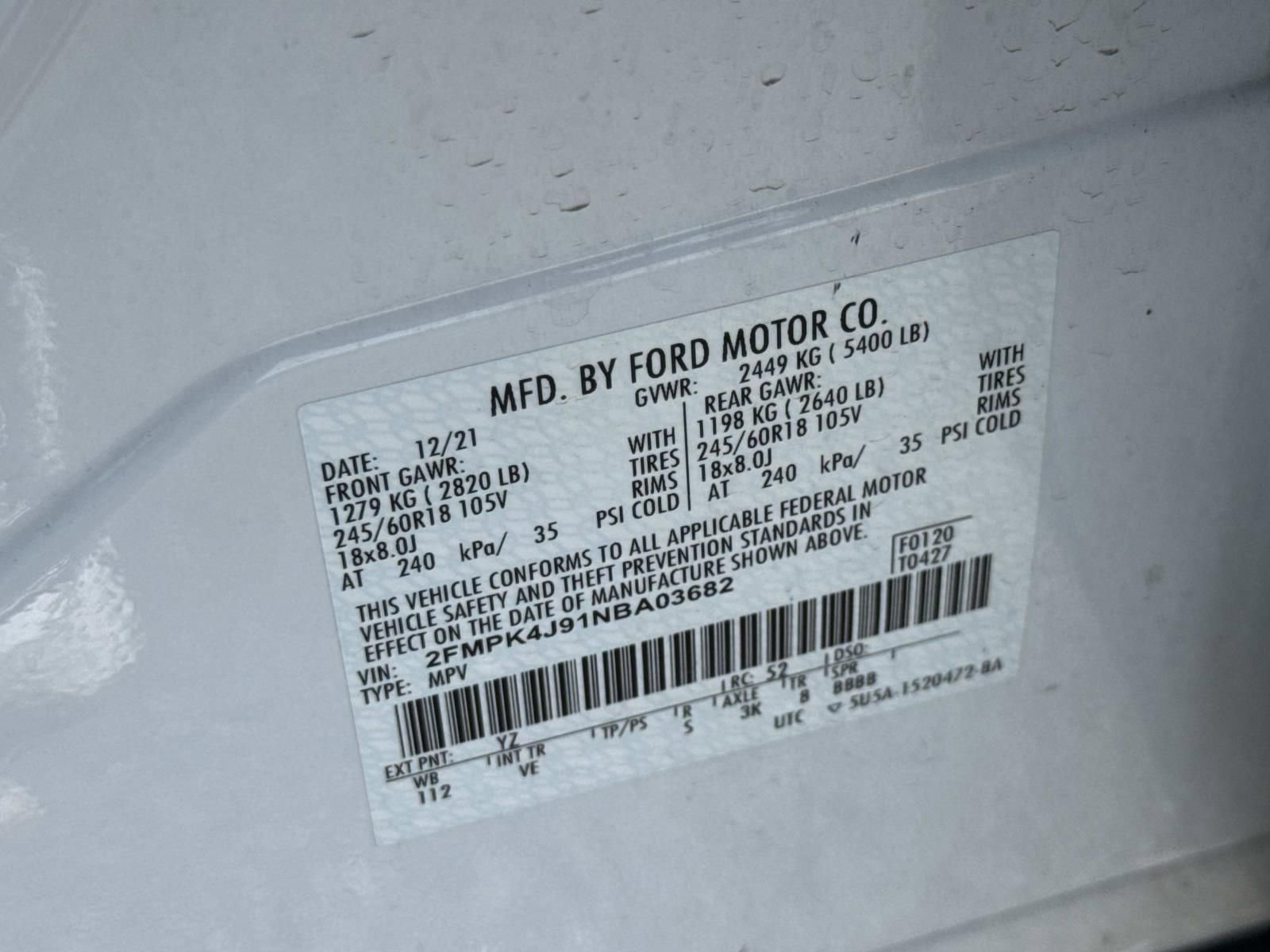 Used 2022 Ford Edge SEL AWD/4WD image 30