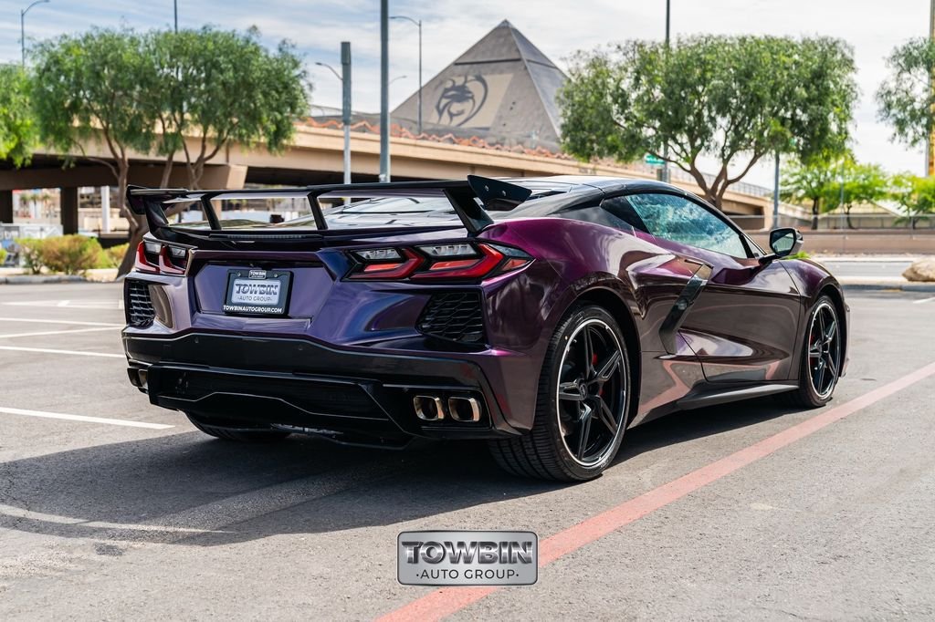 Used 2023 Chevrolet Corvette Stingray Preferred Cpe w/ Engine Appearance Package RWD image 4