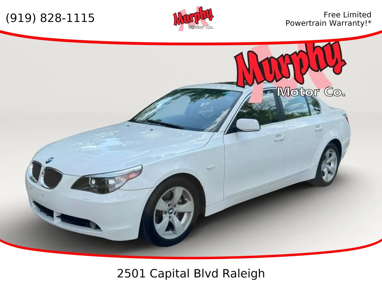Used 2007 BMW 525i Sedan