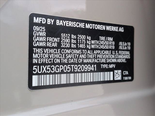 Certified 2026 BMW X3 xDrive30i AWD/4WD image 26