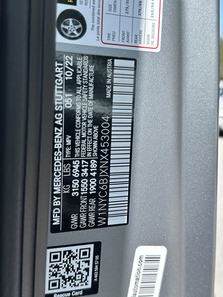 Certified 2022 Mercedes-Benz G 550 image 36