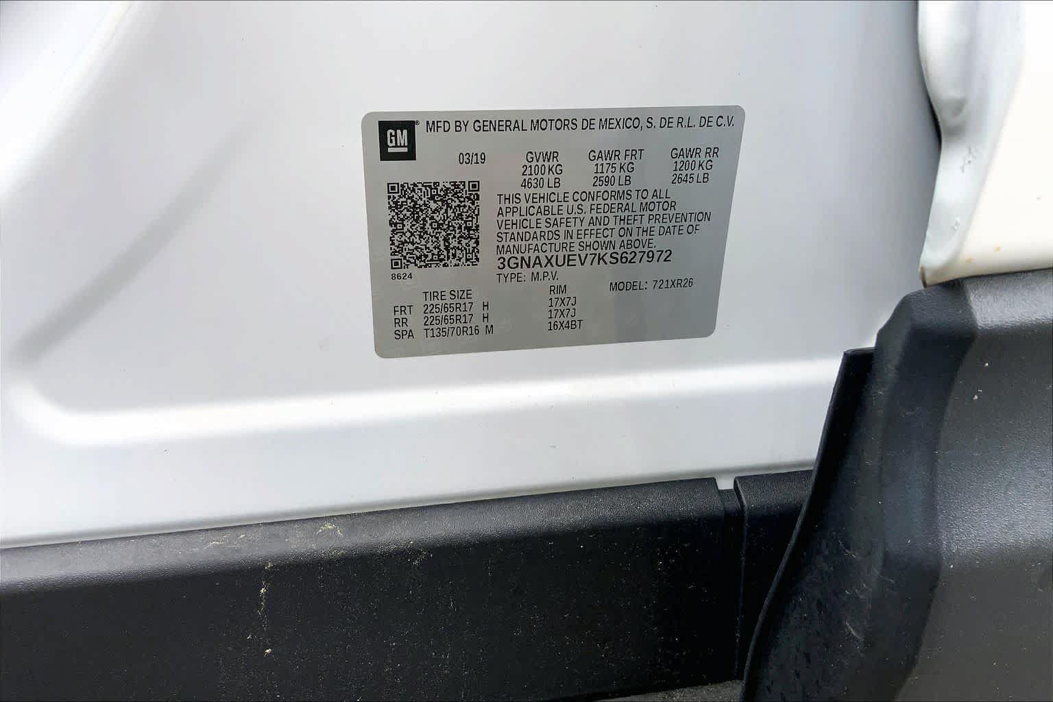 Used 2019 Chevrolet Equinox LT AWD/4WD image 37