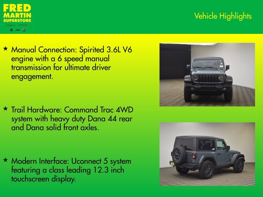 New 2026 Jeep Wrangler Sport AWD/4WD image 14