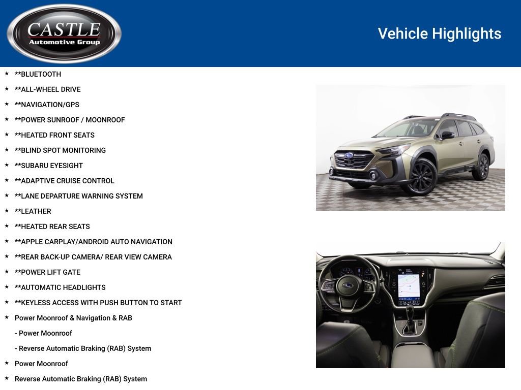 Used 2023 Subaru Outback Onyx Edition XT image 3