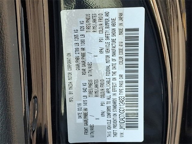 Used 2016 MAZDA MX-5 Miata Grand Touring image 27