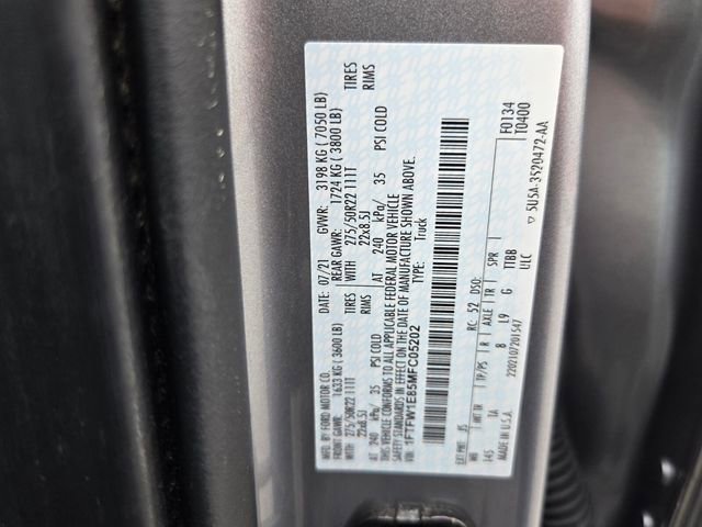 Used 2021 Ford F150 Limited image 20