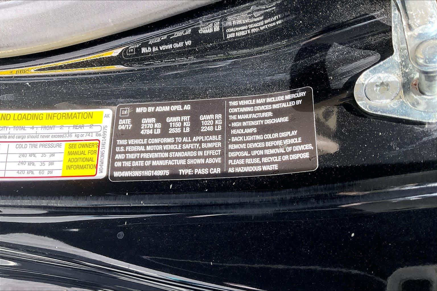 Used 2017 Buick Cascada Premium FWD image 30