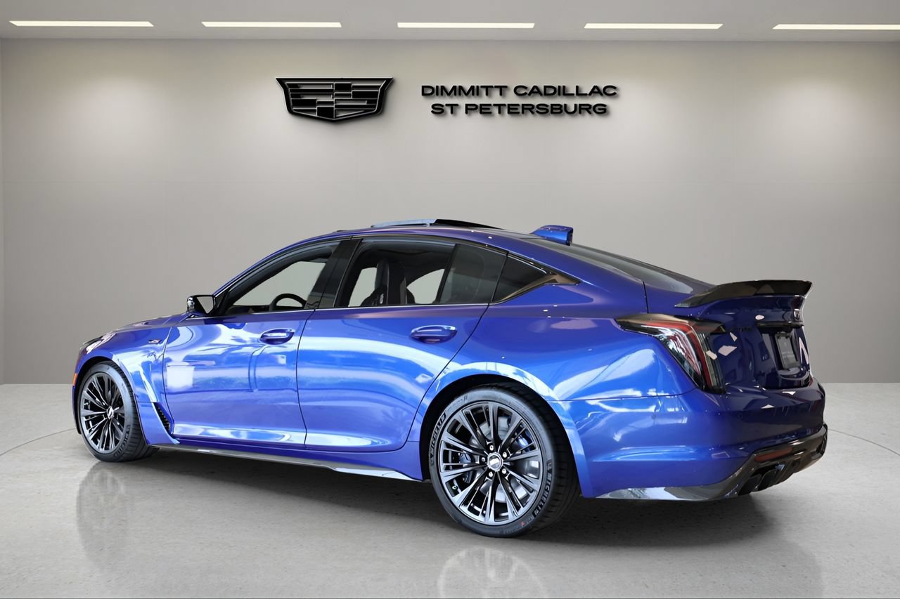 New 2026 Cadillac CT5 V Blackwing w/ Deep Ocean Appearance Package RWD image 3