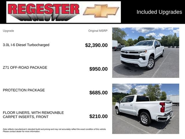 Used 2025 Chevrolet Silverado 1500 RST w/ Z71 Off-Road Package AWD/4WD image 5