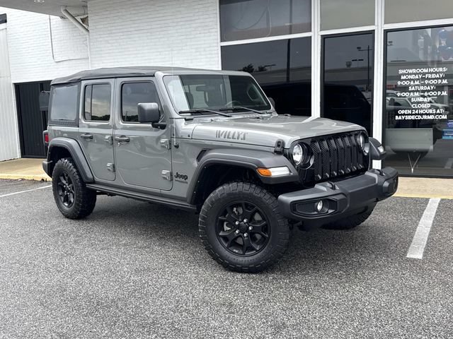 Used 2022 Jeep Wrangler Unlimited Sport AWD/4WD image 2