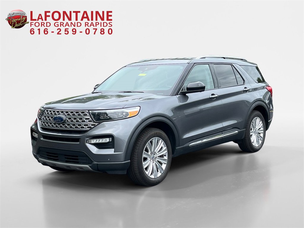Certified 2022 Ford Explorer Limited w/ Class IV Trailer Tow Package