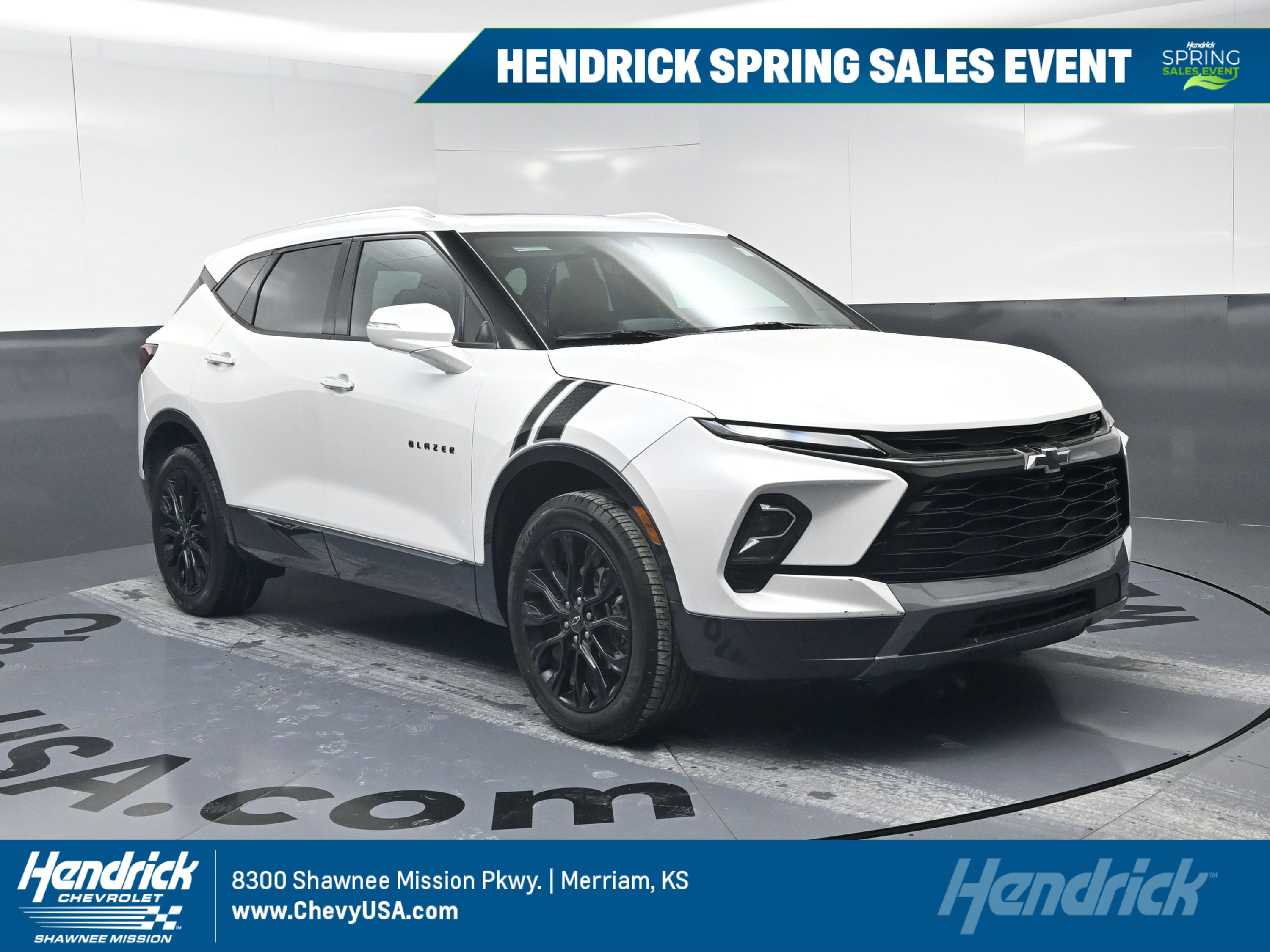 Certified 2024 Chevrolet Blazer Premier w/ LPO, Black Sport Package