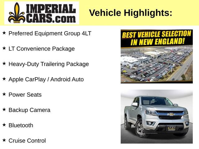 Used 2017 Chevrolet Colorado LT w/ LT Convenience Package AWD/4WD image 8