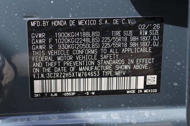 New 2026 Honda HR-V Sport image 24