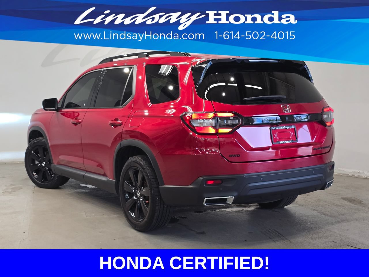 Certified 2025 Honda Pilot Black Edition image 4