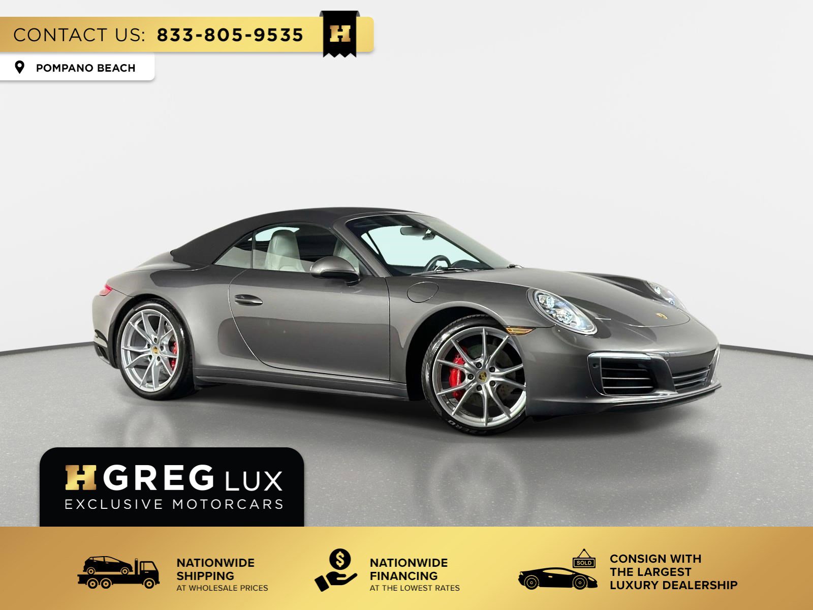 Used 2018 Porsche 911 Carrera 4S AWD/4WD image 1